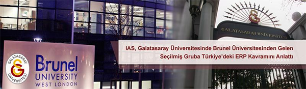 IAS Türkiyedeki ERP Kavramını Anlattı
