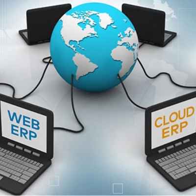 cloud erp vs web erp